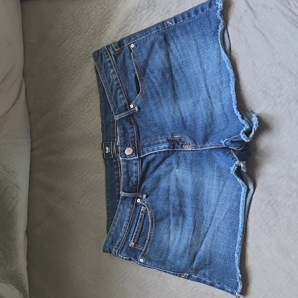 GAP Classic Blue Denim Shorts Size 12/31A